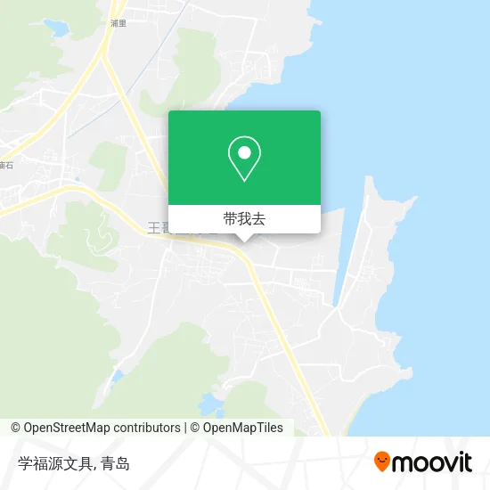 学福源文具地图