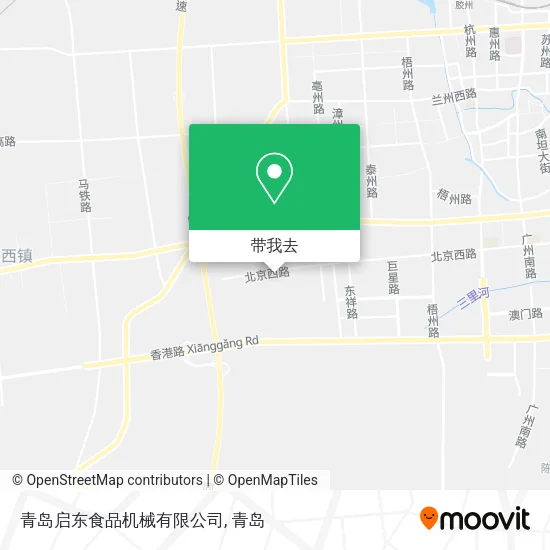 青岛启东食品机械有限公司地图