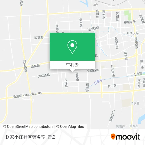 赵家小庄社区警务室地图