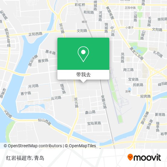 红岩福超市地图
