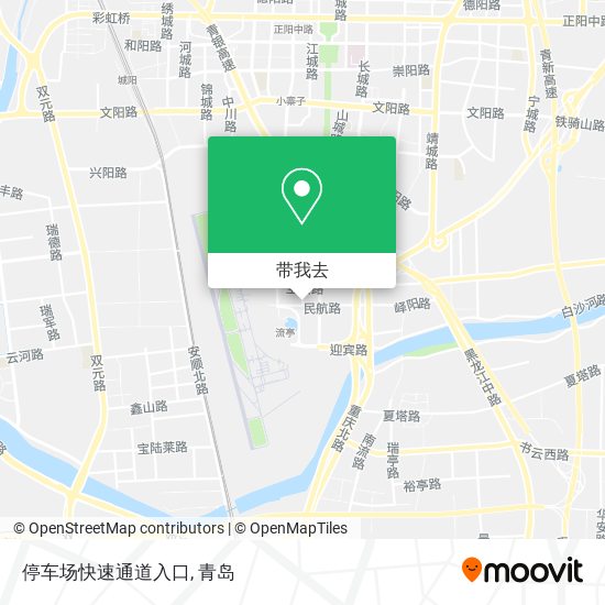停车场快速通道入口地图