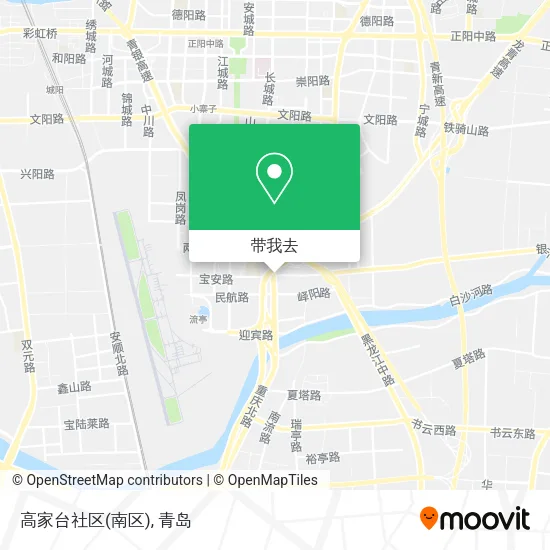 高家台社区(南区)地图