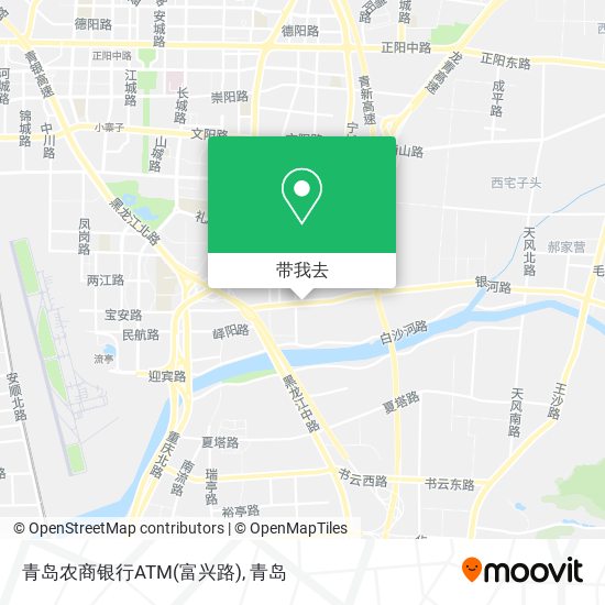 青岛农商银行ATM(富兴路)地图