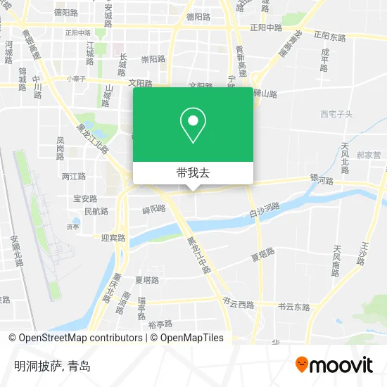 明洞披萨地图