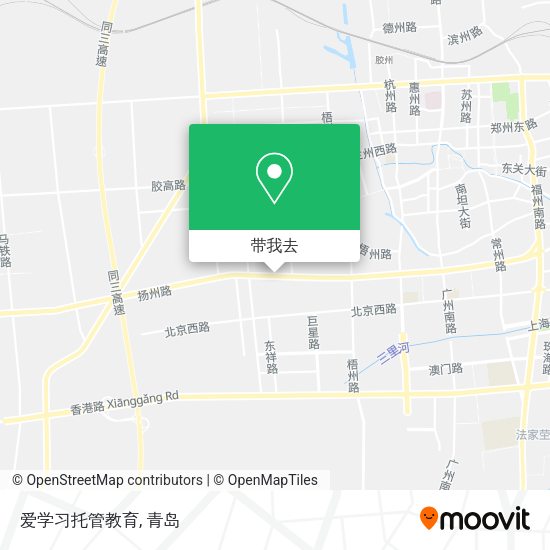 爱学习托管教育地图