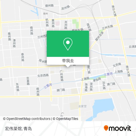 宏伟菜馆地图