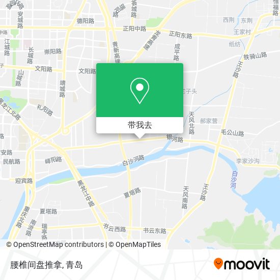 腰椎间盘推拿地图
