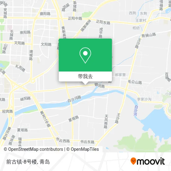 前古镇-8号楼地图