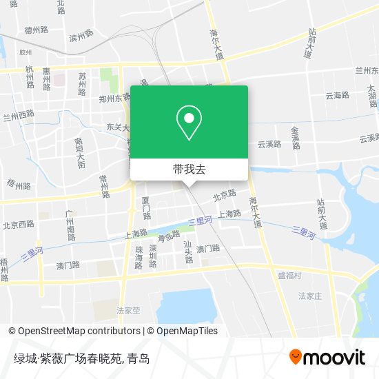绿城·紫薇广场春晓苑地图