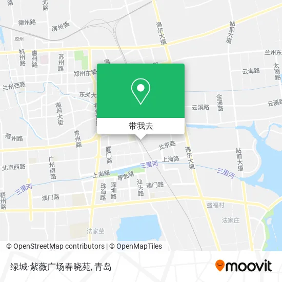 绿城·紫薇广场春晓苑地图