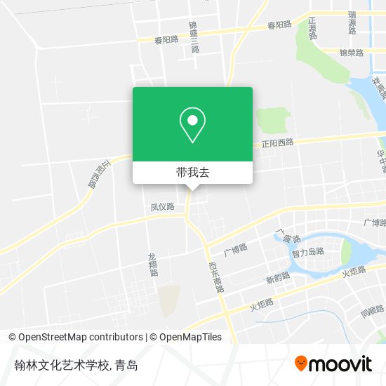 翰林文化艺术学校地图