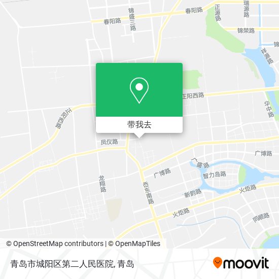青岛市城阳区第二人民医院地图