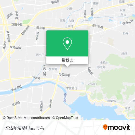 虹达顺运动用品地图