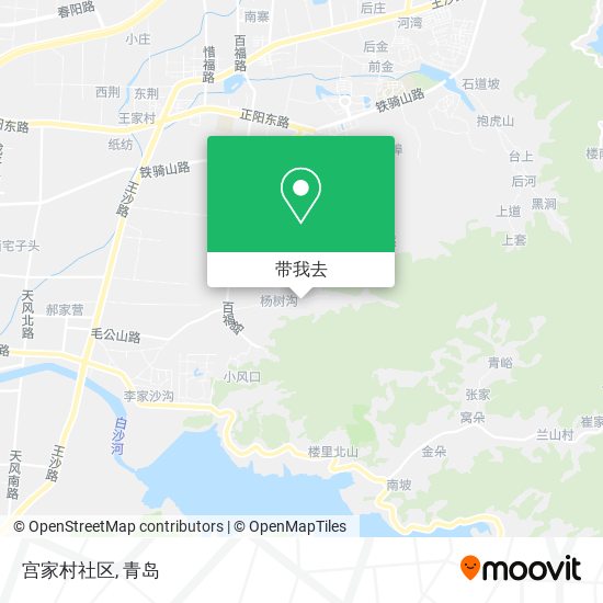 宫家村社区地图