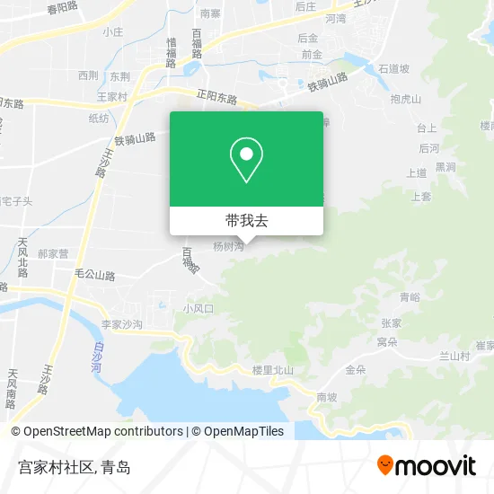 宫家村社区地图