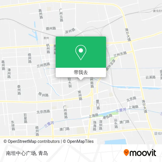 南坦中心广场地图