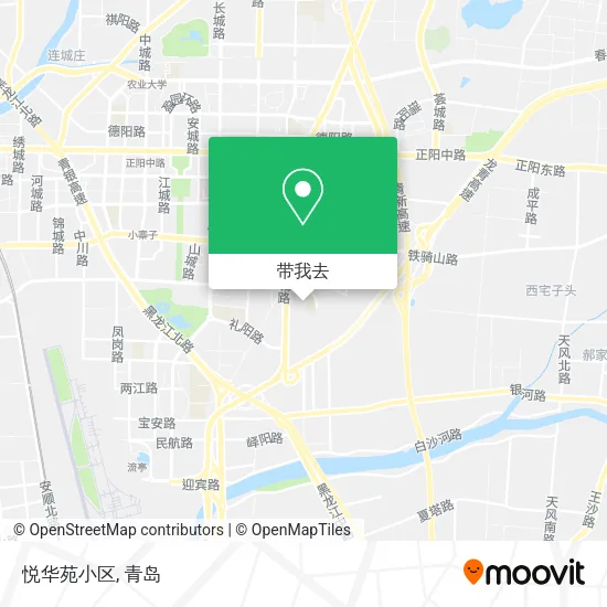 悦华苑小区地图