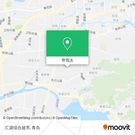 汇源综合超市地图