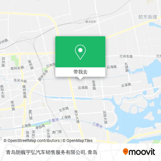 青岛朗巍宇弘汽车销售服务有限公司地图