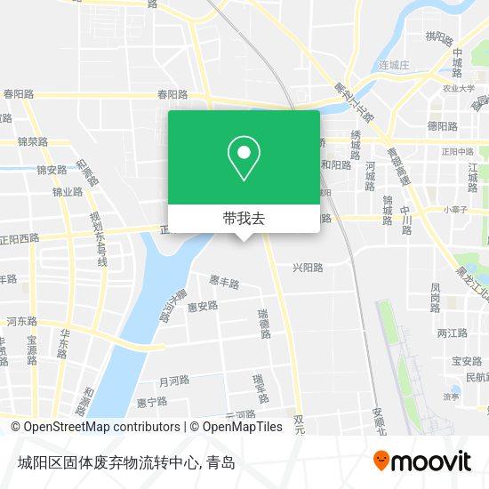 城阳区固体废弃物流转中心地图