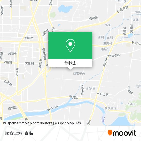顺鑫驾校地图