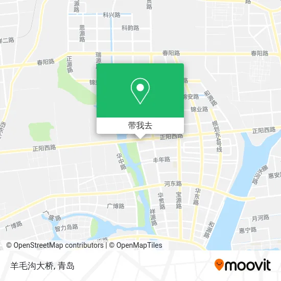 羊毛沟大桥地图