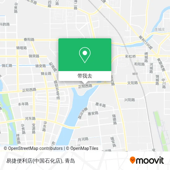 易捷便利店(中国石化店)地图