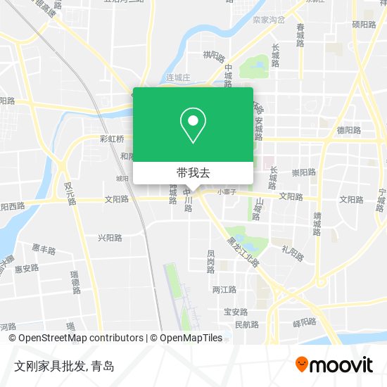 文刚家具批发地图