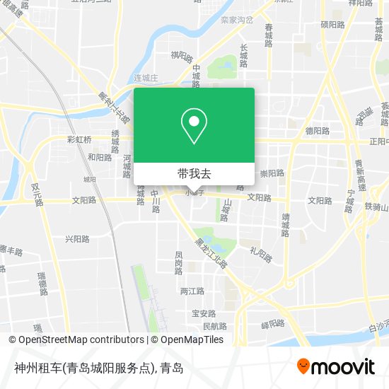 神州租车(青岛城阳服务点)地图