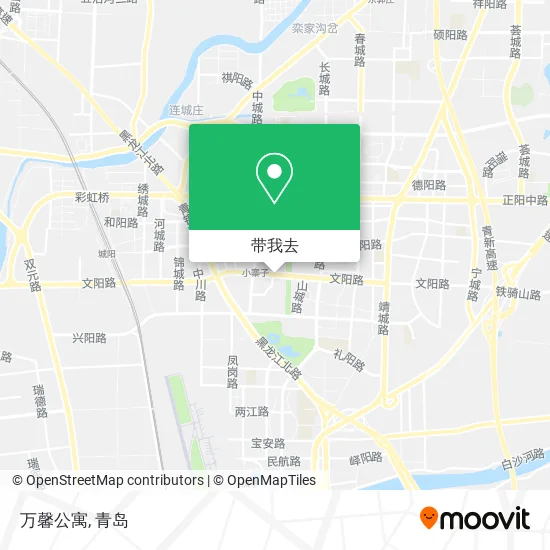 万馨公寓地图