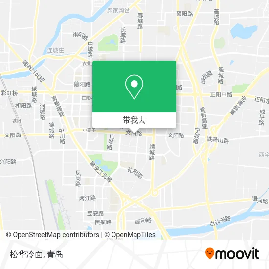 松华冷面地图