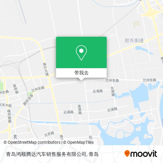 青岛鸿顺腾达汽车销售服务有限公司地图