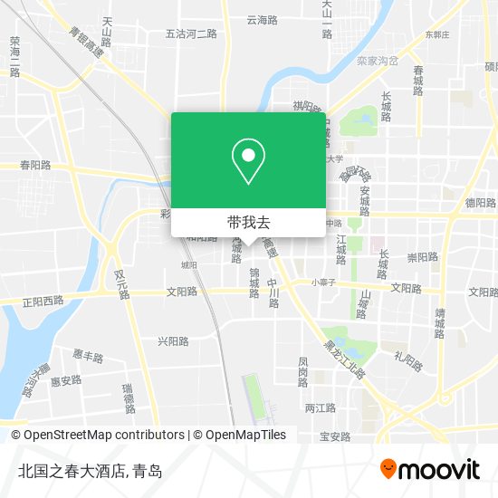 北国之春大酒店地图
