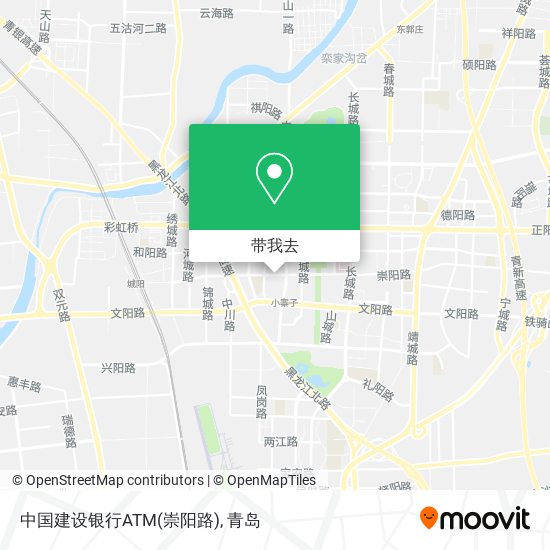 中国建设银行ATM(崇阳路)地图