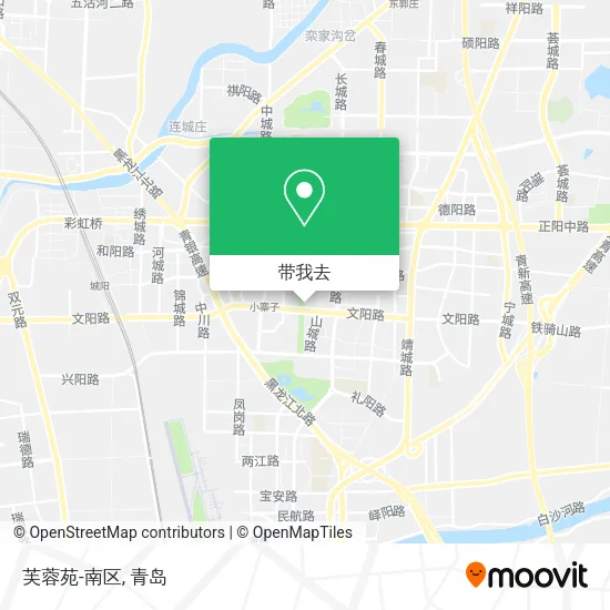 芙蓉苑-南区地图