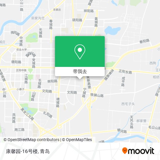 康馨园-16号楼地图