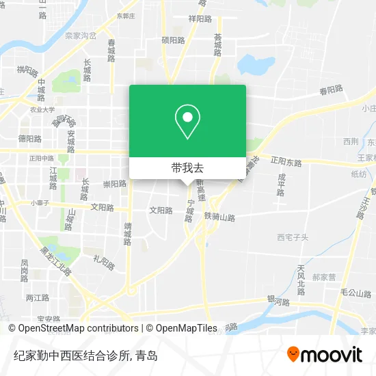 纪家勤中西医结合诊所地图