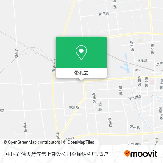 中国石油天然气第七建设公司金属结构厂地图