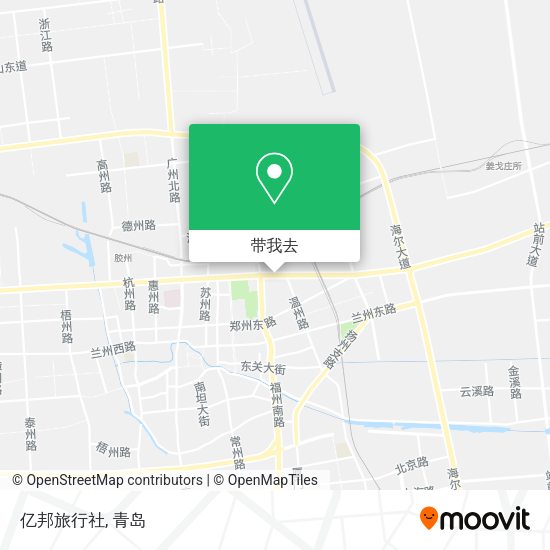 亿邦旅行社地图