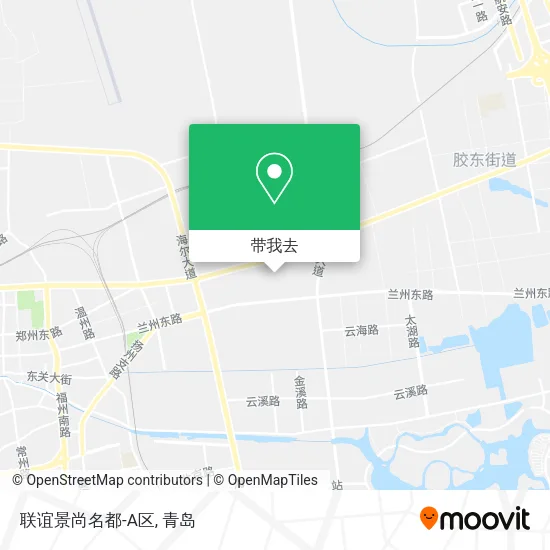 联谊景尚名都-A区地图