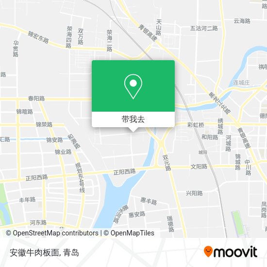 安徽牛肉板面地图