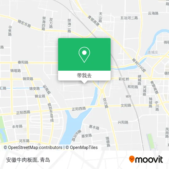 安徽牛肉板面地图