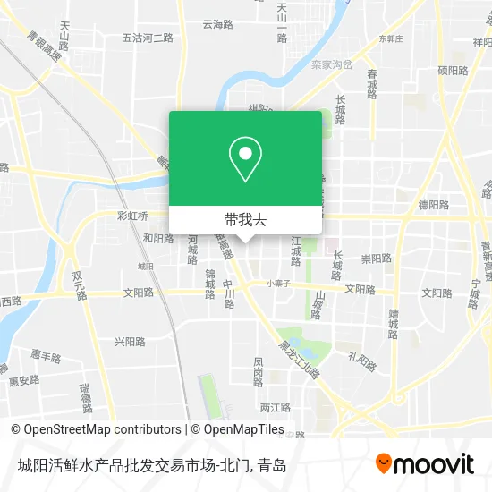 城阳活鲜水产品批发交易市场-北门地图