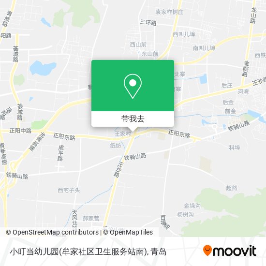 小叮当幼儿园(牟家社区卫生服务站南)地图
