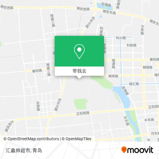 汇鑫帅超市地图