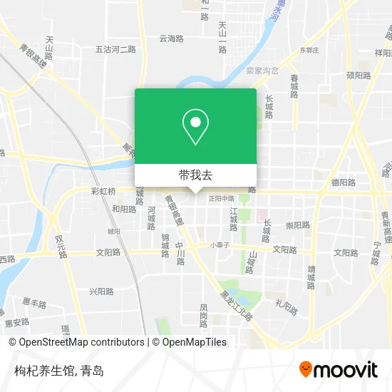 枸杞养生馆地图