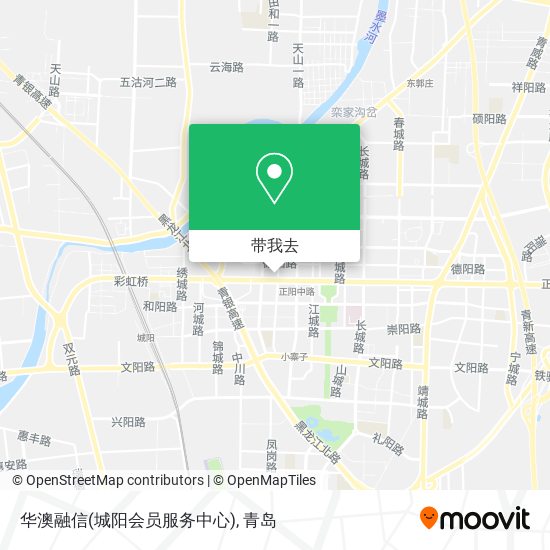 华澳融信(城阳会员服务中心)地图