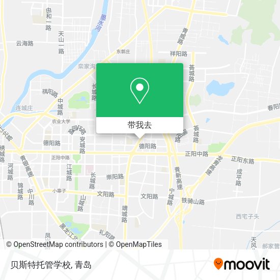 贝斯特托管学校地图