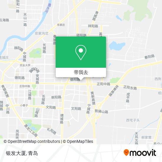 银发大厦地图