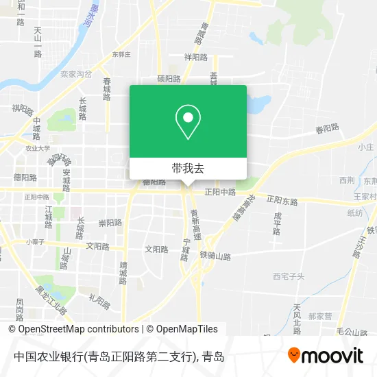 中国农业银行(青岛正阳路第二支行)地图